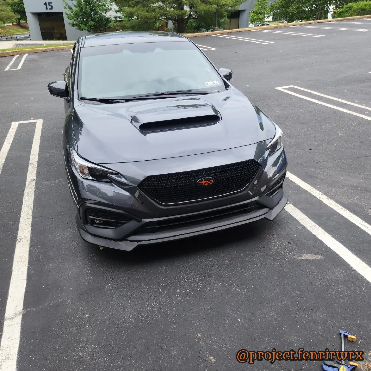 AeroFlow lip in the lot