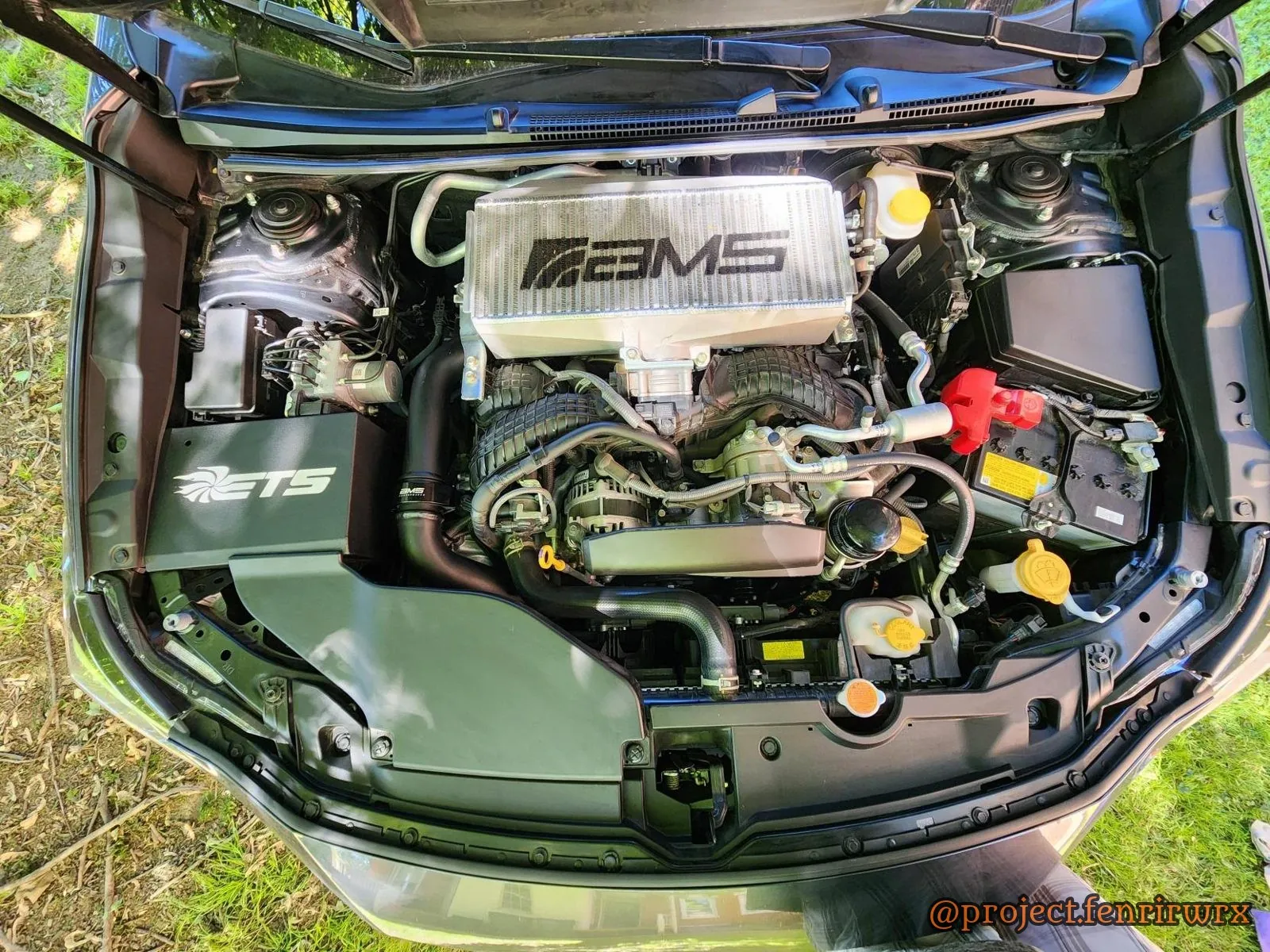Engine bay from above