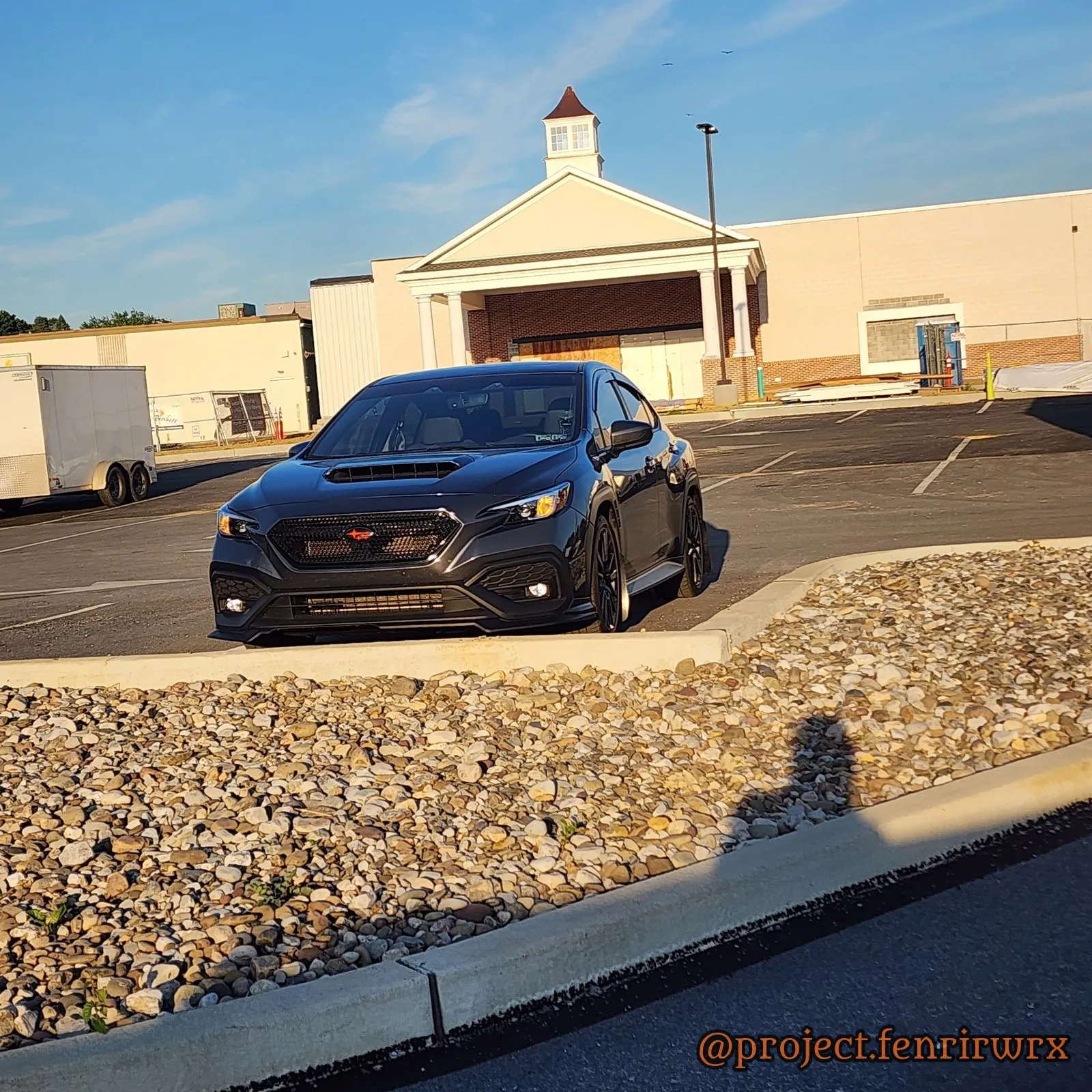 Early days in the lot