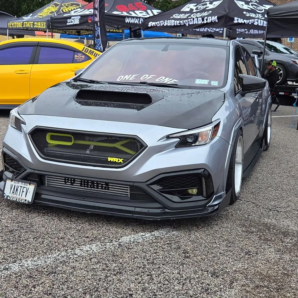 A build on the Boxerfest show lot