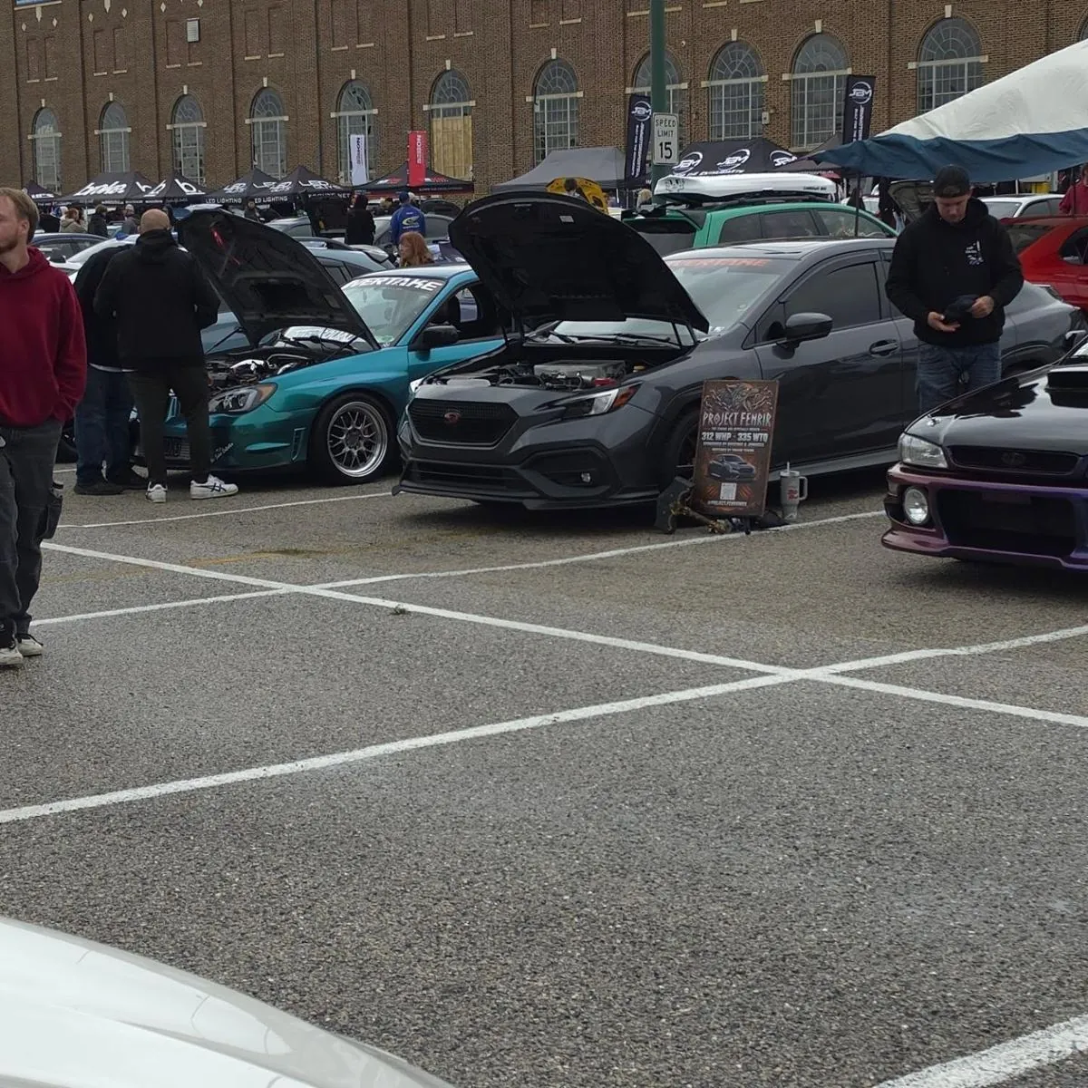 Fenrir on the Boxerfest show lot
