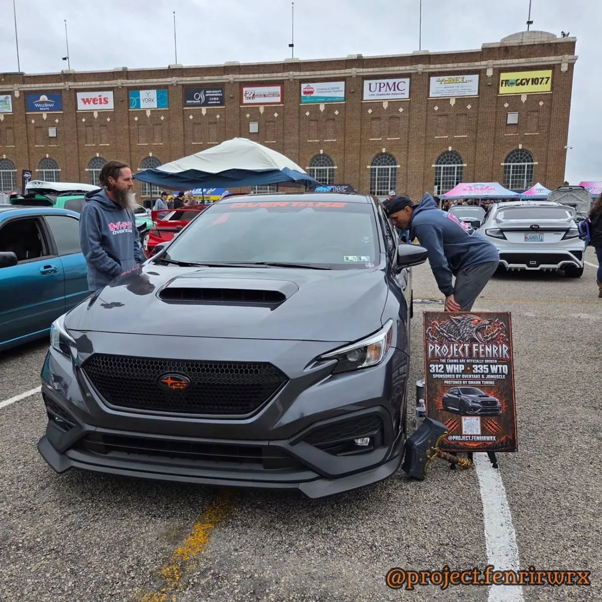 Fenrir on the Boxerfest show lot