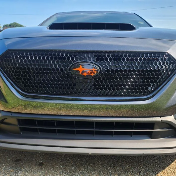 JDMuscle sport grille with the orange SMY badge