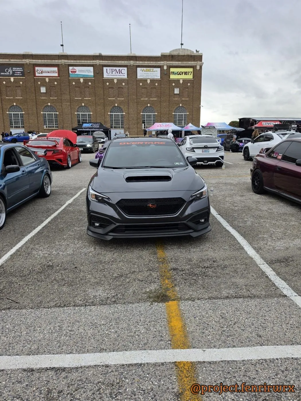 Fenrir head on in the Boxerfest lot