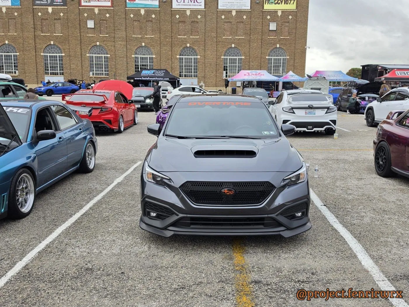 Fenrir front and center on the show lot