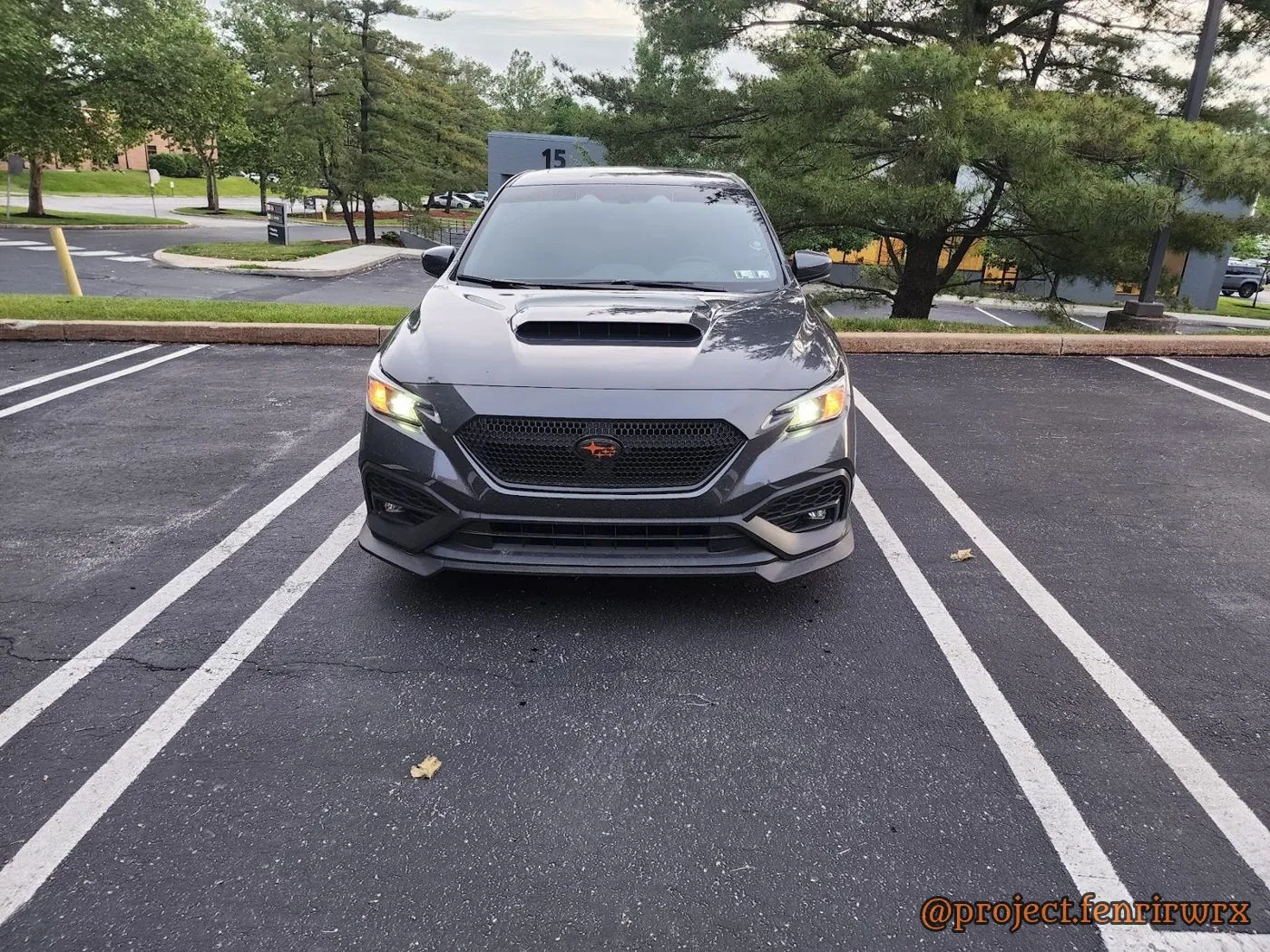 Head on between the lines