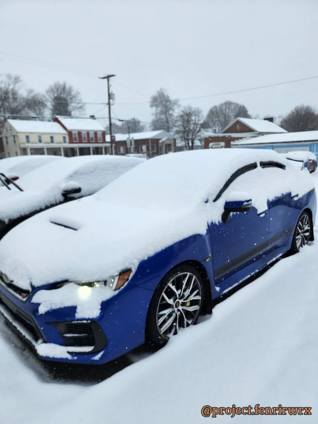 STI under fresh snow