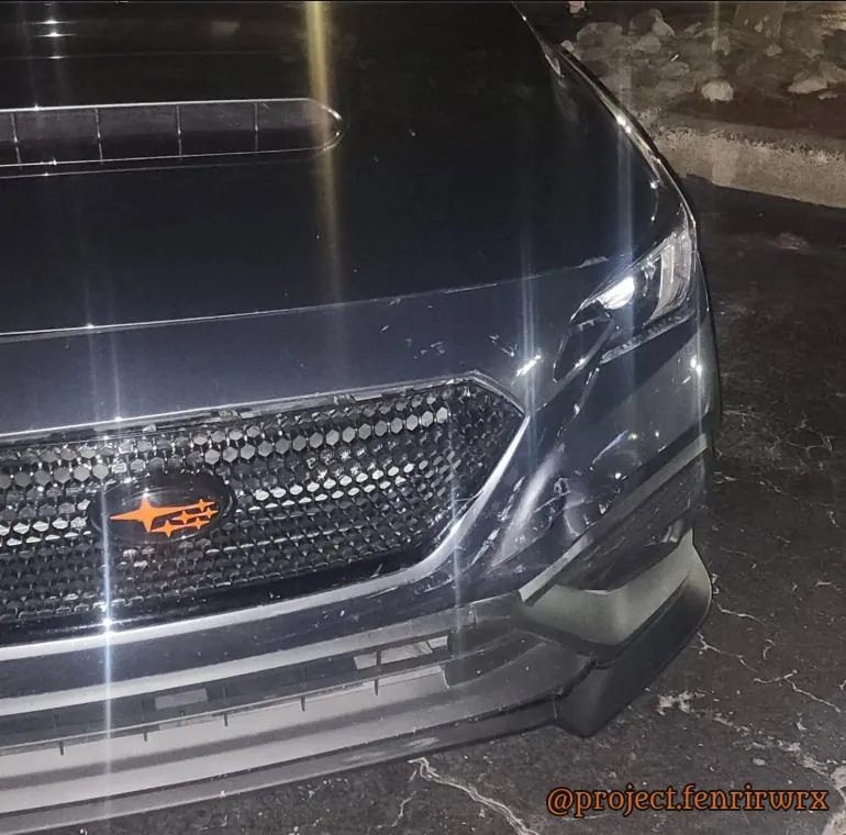 Front end damage after the June 13 accident