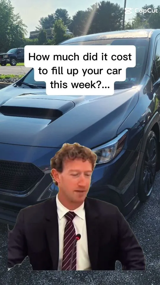 Meme: How much did it cost to fill up this week?