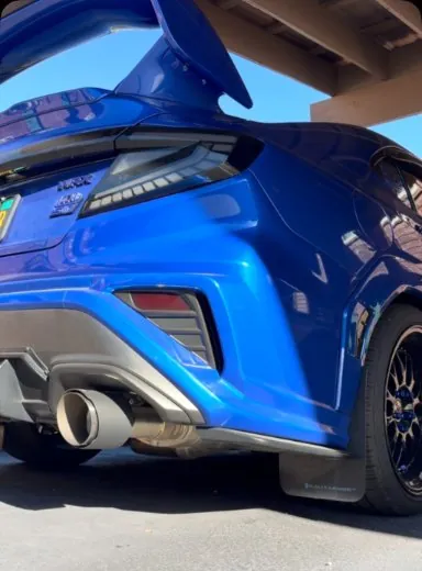 @subzero_vb's WRX rear bumper and exhaust close up